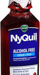 Vicks NyQuil Cold & Flu Liquid Alcohol Free